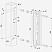 Комплект врезного замка для калиток и ворот Locinox (Бельгия) H-METAL-SET-80М — ручки, личинка, ответная планка, декоративные накладки