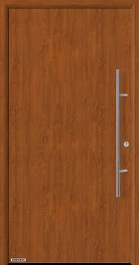 Заказать входные двери Hormann Thermo 65, Мотив 010 с декором поверхности под древесину в Крымске
